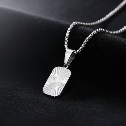 Radiation Necklace - silver