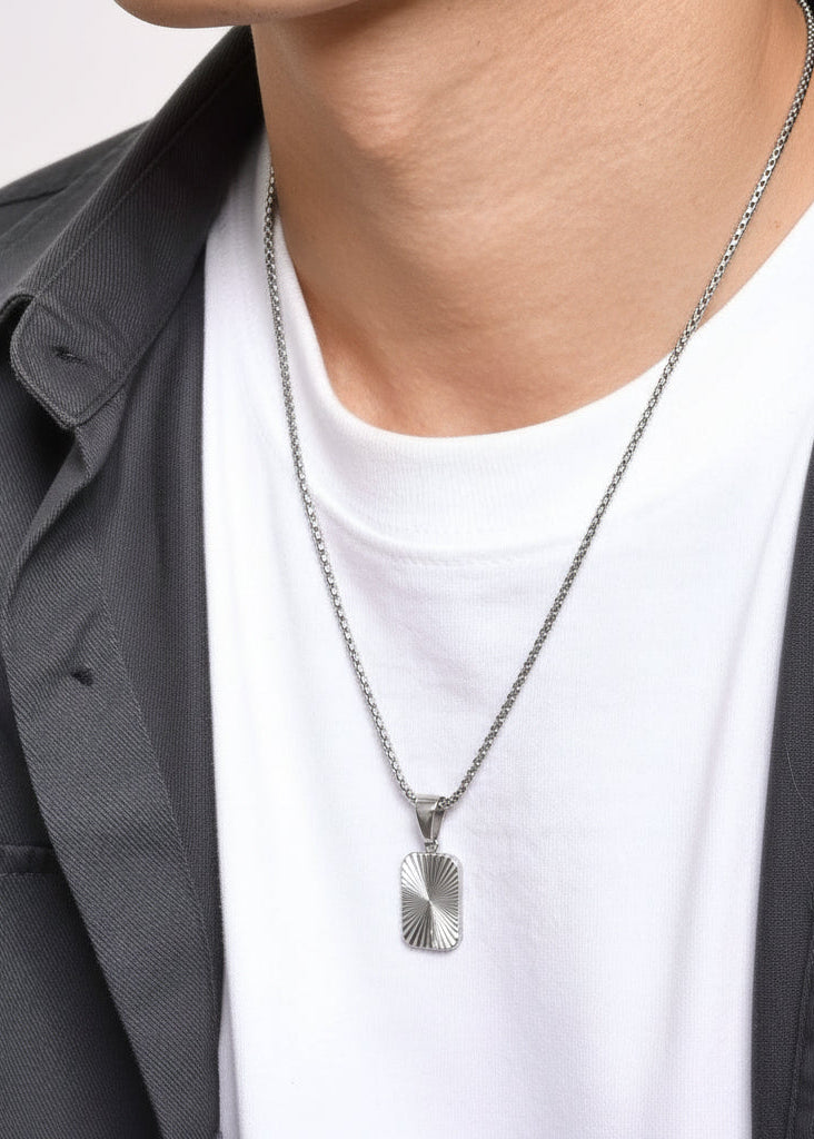 Radiation Necklace - silver