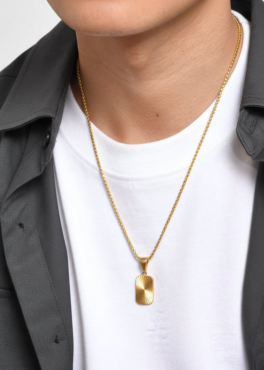 Radiation Necklace - gold