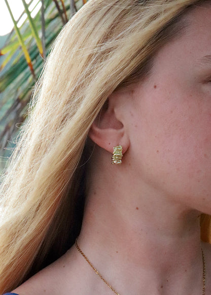 Bimini Hoop Earrings - Gold