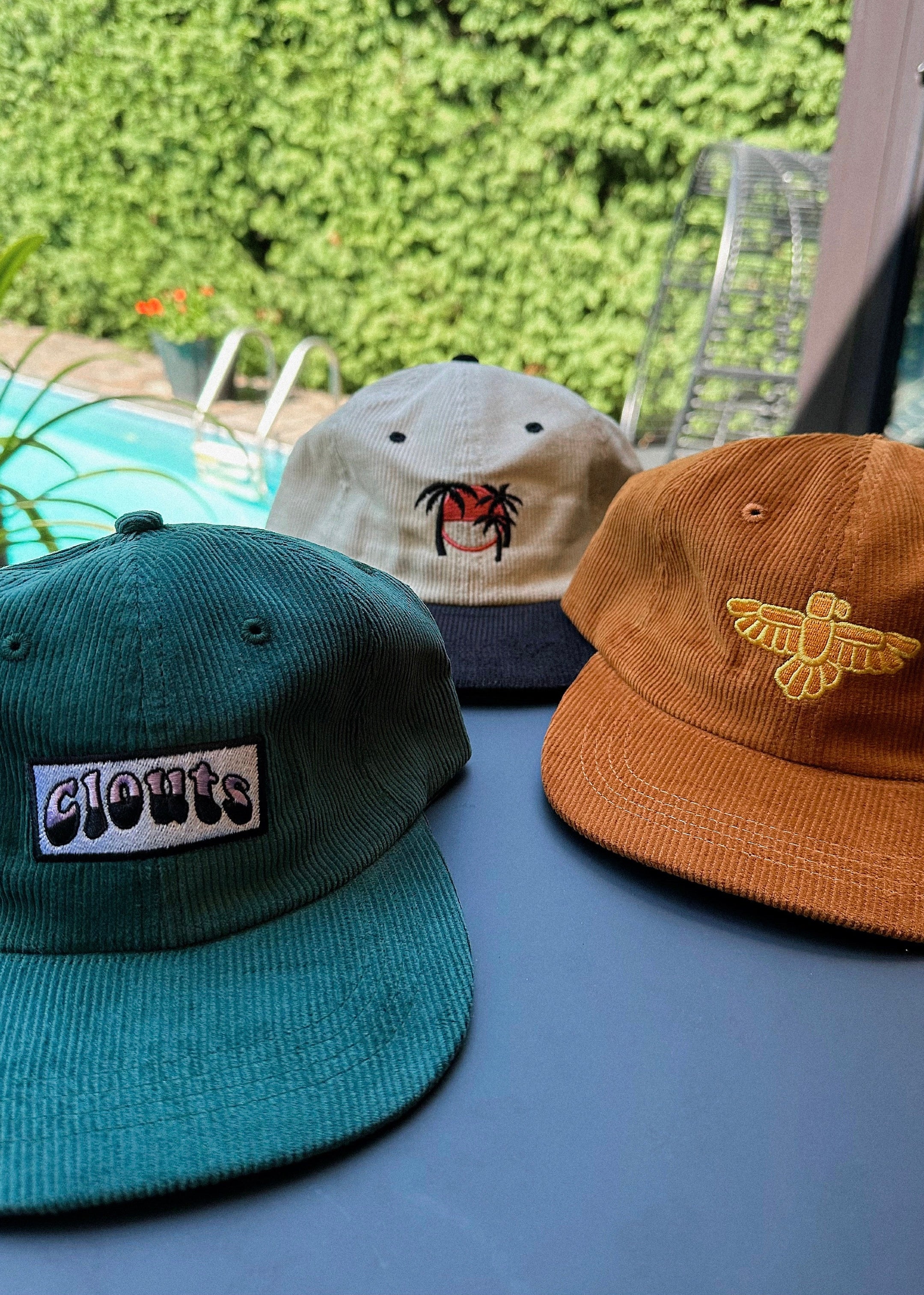 Supreme Global Corduroy 6-Panel キャップ 賜物 - スケートボード