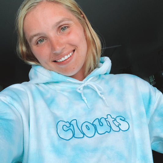 Clouts Tie Dye Hoodie (5743890989206)