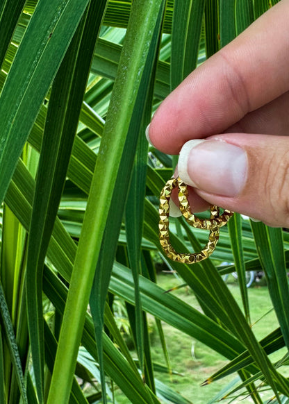 Arbol Gold Hoop Earrings