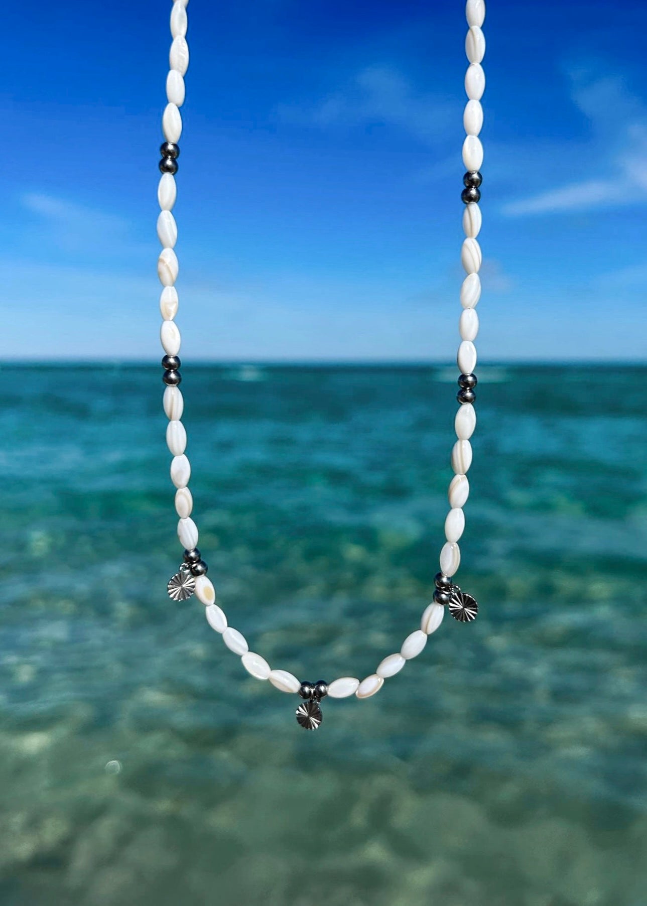Lagos Pearl Necklace - Silver