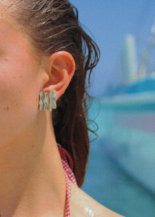 Reef Earrings - Silver