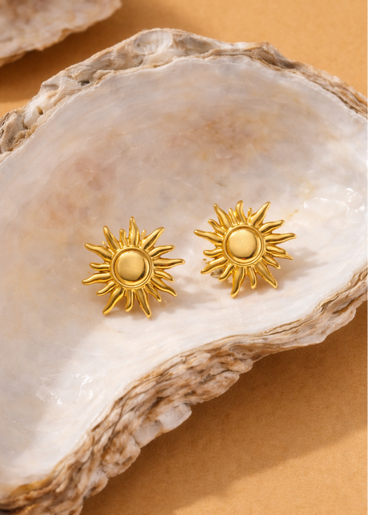 Sol Earrings - Gold