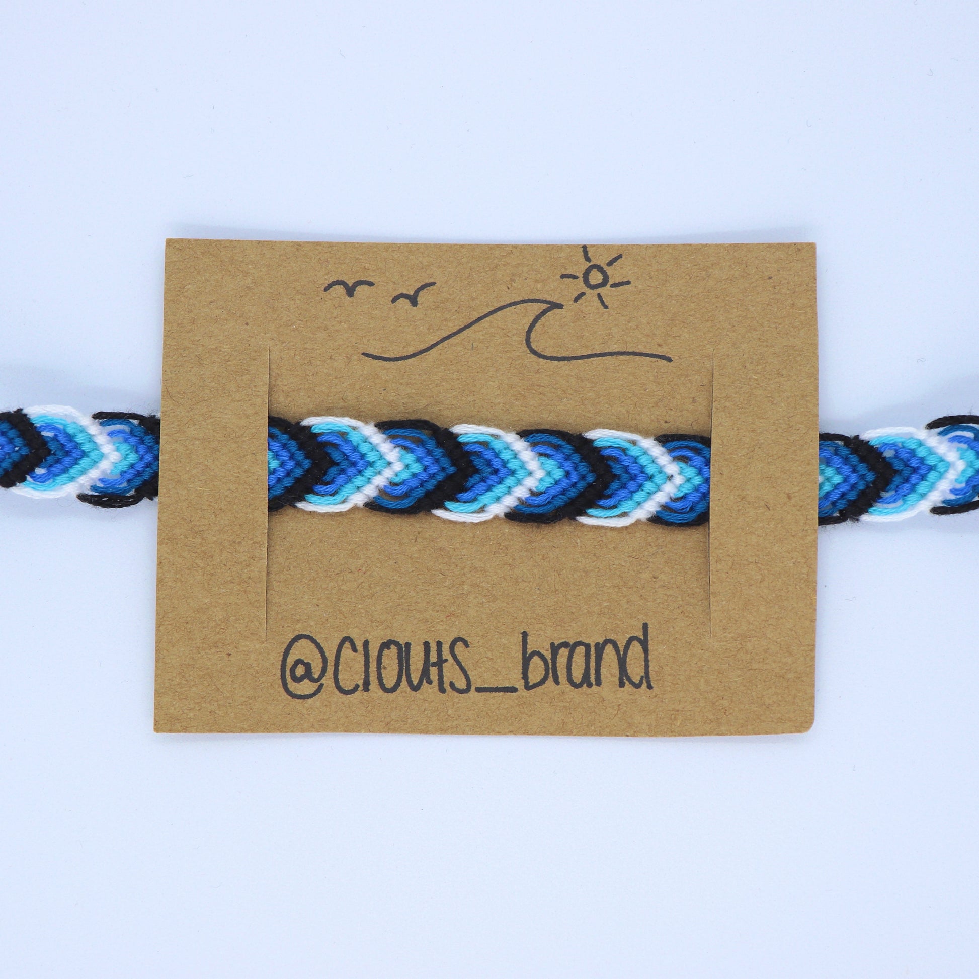 Alternate blue gradient bracelet (4871646150791)