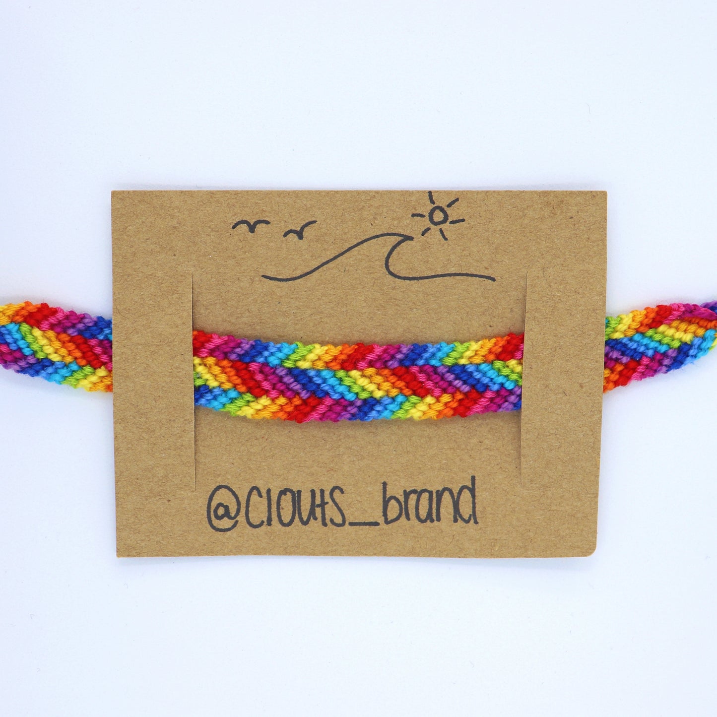 Multicolored gradient bracelet (4870426099847)