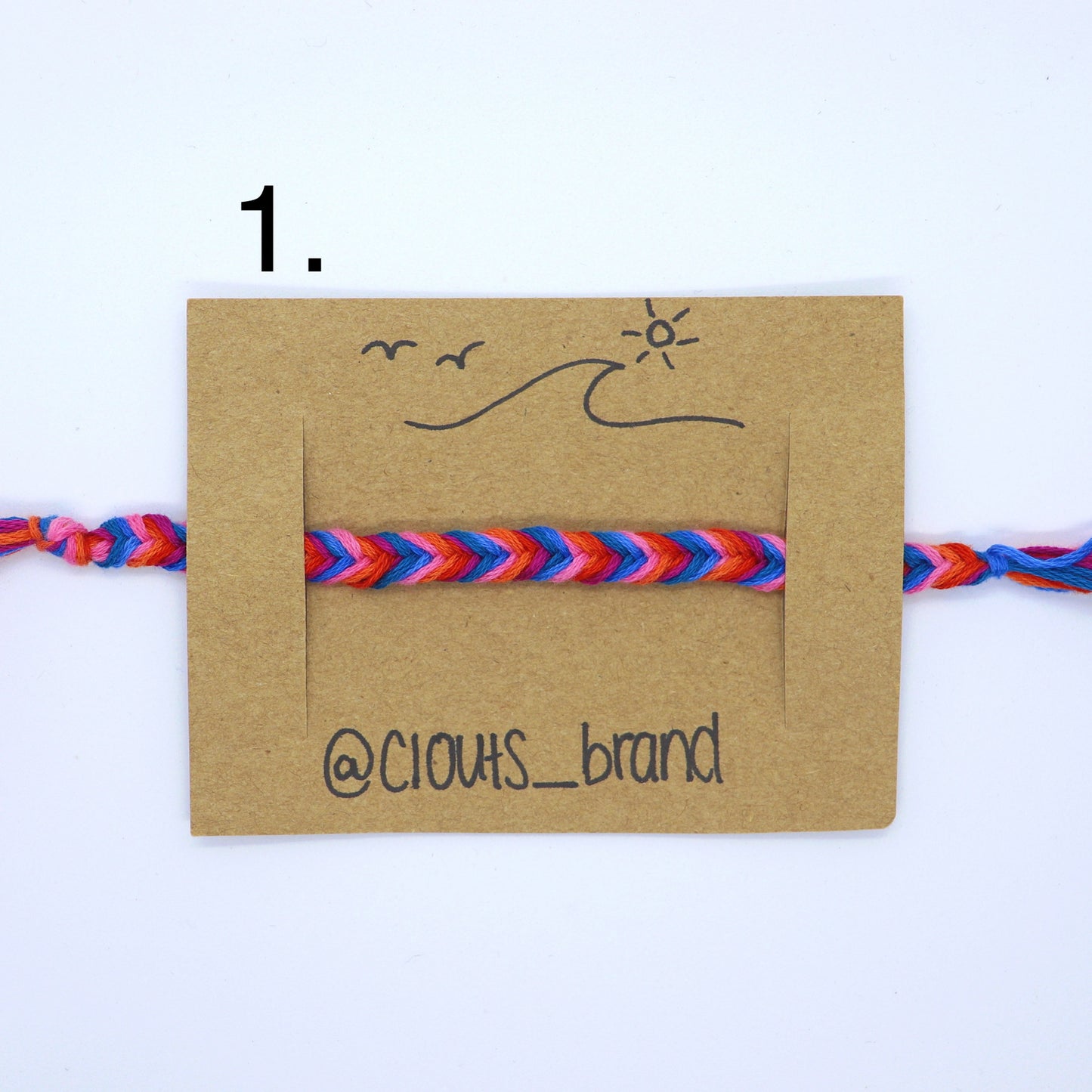 Fish braid bracelet (5312355631254)